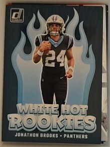 2024 Donruss #WH6 Jonathon Brooks White Hot Rookies — front