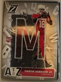 2024 Panini Zenith A to Z #13 Marvin Harrison Jr. — front