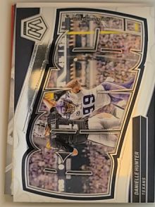 2024 Panini Mosaic Bang! Mosaic Green #6 Danielle Hunter — front