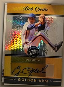 2024 Leaf Press Pass Premium #G-BO1 Bob Ojeda — front