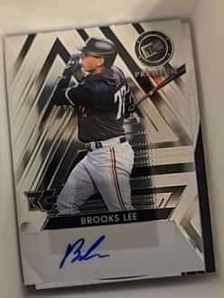 2023 Leaf Press Pass Premium #RC Brooks Lee — front