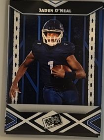 2024 Leaf Press Pass Jaden O'Neal — front