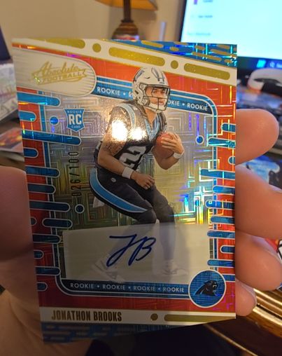 2024 Panini Absolute #146 Jonathon Brooks — front