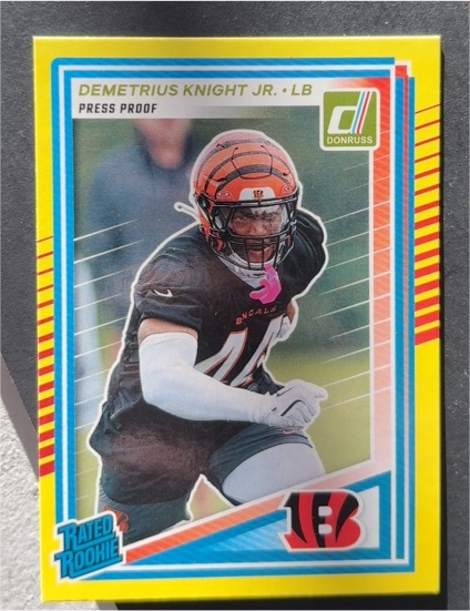 2025 Donruss #385 Demetrius Knight Jr. — front