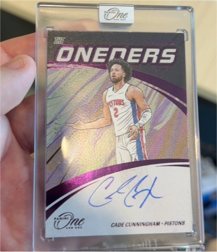 2024 Panini One and One The Oneders #Cade Cunningham — front