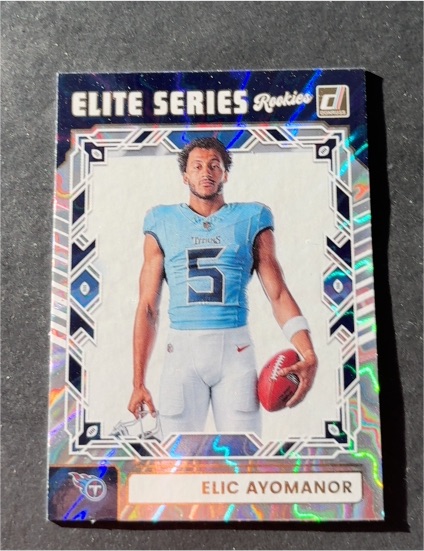 2025 Donruss Elite Series Rookies #ESR-EAR Elic Ayomanor — front