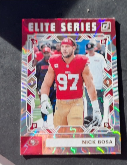2025 Donruss Elite Series #TES-NBO Nick Bosa — front