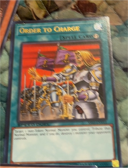Yu-Gi-Oh! Order to Charge SS03-ENV01 — front