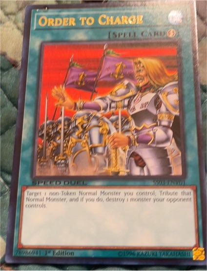 Yu-Gi-Oh! Order to Charge SS03-ENV01 — front