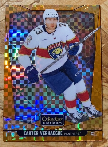 2024-25 O-Pee-Chee Platinum #134 Carter Verhaeghe — front