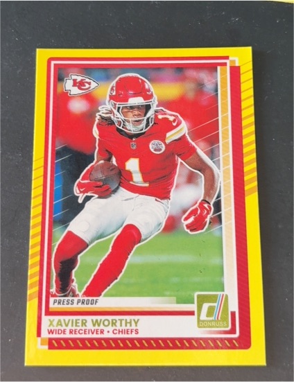 2025 Donruss #170 Xavier Worthy — front