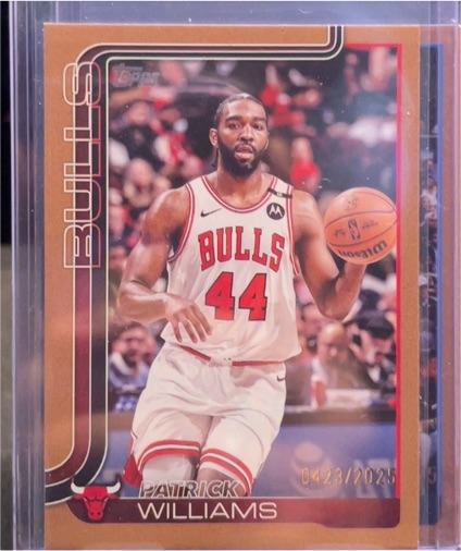 2025-26 Topps #38 Patrick Williams — front