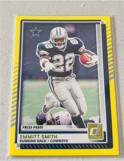 2025 Donruss #4 Emmitt Smith — front