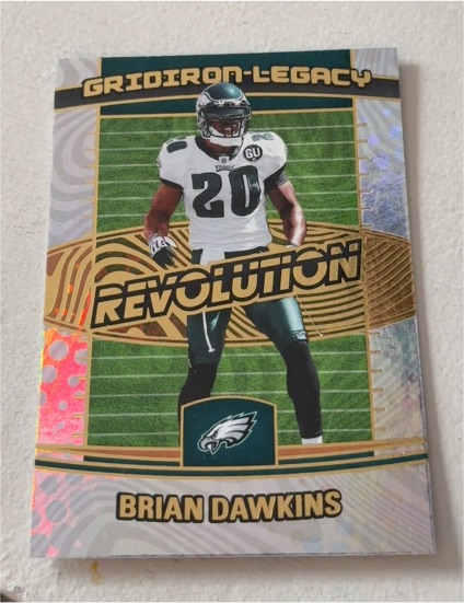2025 Panini Revolution Gridiron Legacy #4 Brian Dawkins — front