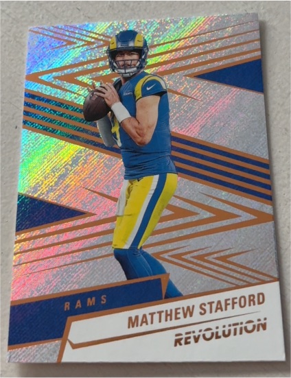 2025 Panini Revolution #38 Matthew Stafford — front