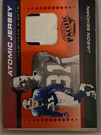 2024 Panini Encore Atomic Jersey #AJ-JEN Jason Sehorn — front