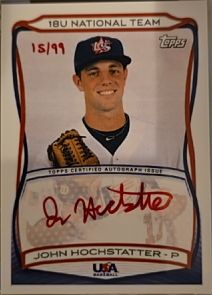 2010 Topps USA Baseball #A-13 John Hochstatter — front