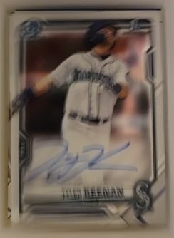 2021 Bowman Draft Chrome #BDC-64 Tyler Keenan — front