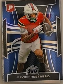 2025 Leaf Metal Pristine #535 Xavier Restrepo — front