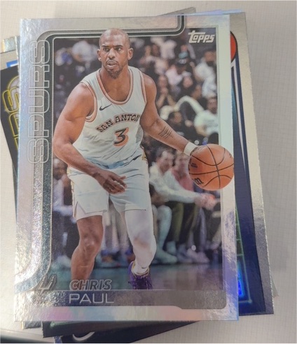 2025 Topps #198 Chris Paul — front