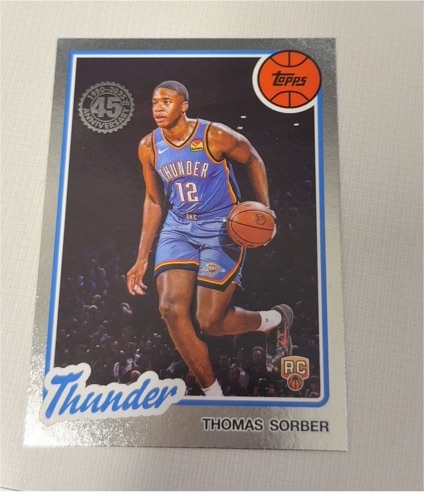 2025-26 Topps #80BK-61 Thomas Sorber — front