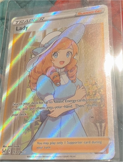 2022 Pokémon Sword & Shield Lost Origin #193 Lady — front