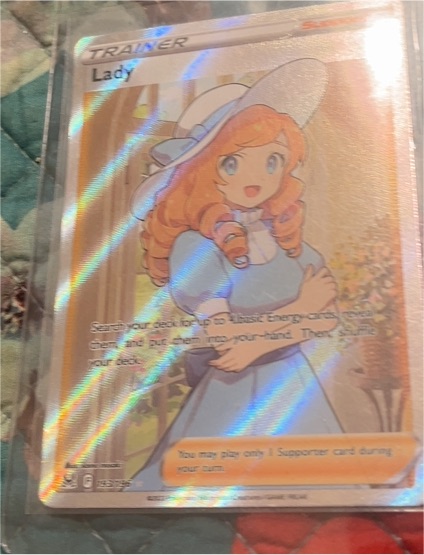 2022 Pokémon Sword & Shield Lost Origin #193 Lady — front