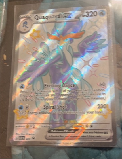 2023 Pokémon TCG #084 Quaquaval EX — front