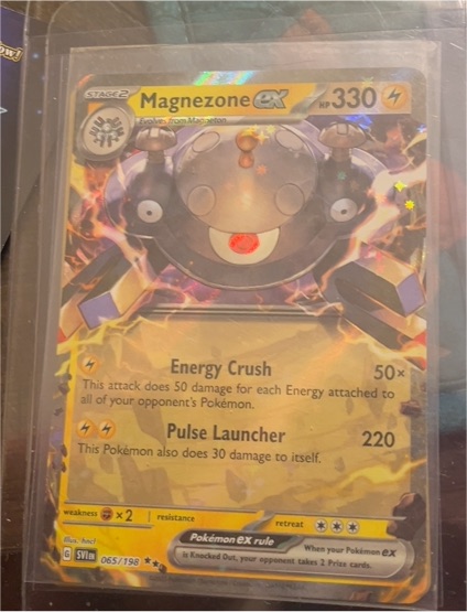 2022 Pokemon Scarlet & Violet SV01 #065 Magnezone ex — front