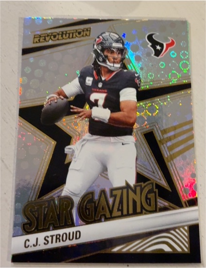 2025 Panini Revolution #12 C.J. Stroud Star Gazing — front