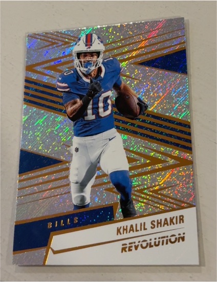 2025 Panini Revolution #6 Khalil Shakir — front