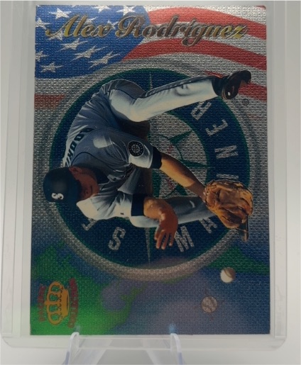 1998 Pacific Latinos of the Major Leagues #33 Alex Rodriguez Insert — front