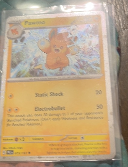 2023 Pokémon S&V Paldea Evolved #75 Pawmo — front