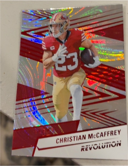 2025 Panini Revolution #2 Christian McCaffrey — front