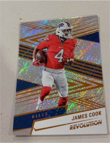 2025 Panini Revolution #112 James Cook — front