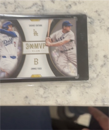2025 Topps Welcome To The Club 3X MVP #D11 Shohei Ohtani & Jimmie Foxx — front