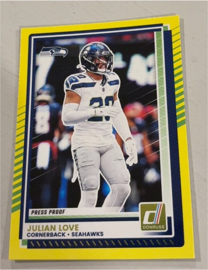 2025 Donruss #197 Julian Love — front