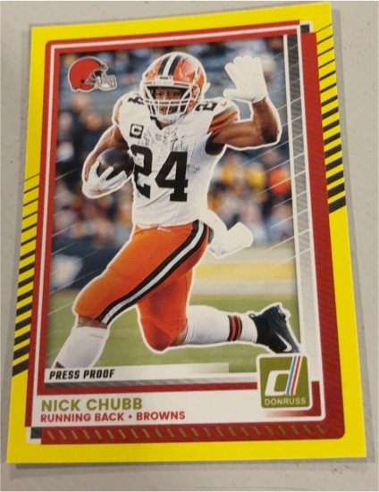 2025 Donruss #258 Nick Chubb — front
