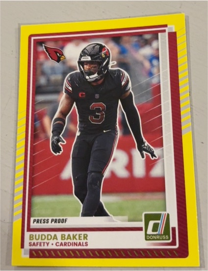 2025 Panini Donruss #23 Budda Baker — front