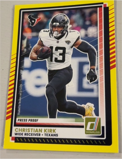 2025 Panini Donruss #182 Christian Kirk — front