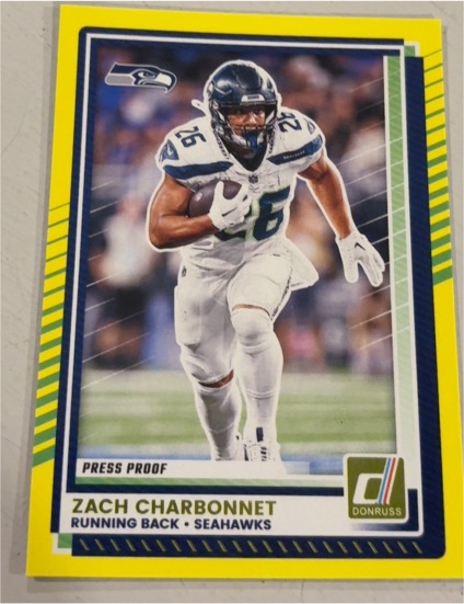 2025 Panini Donruss #89 Zach Charbonnet — front