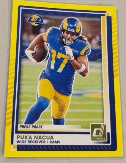 2025 Donruss #289 Puka Nacua — front