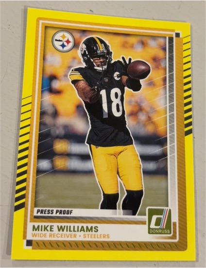 2025 Donruss #100 Mike Williams — front