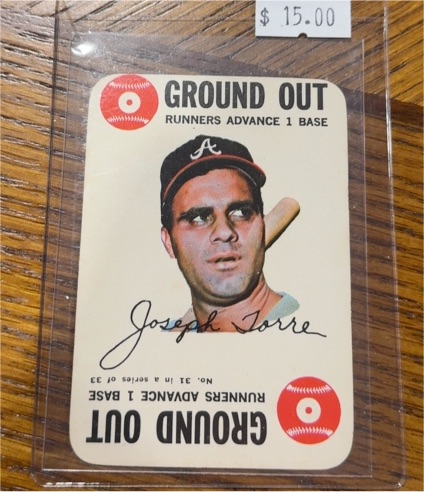 1968 Topps Game #31 Joe Torre — front