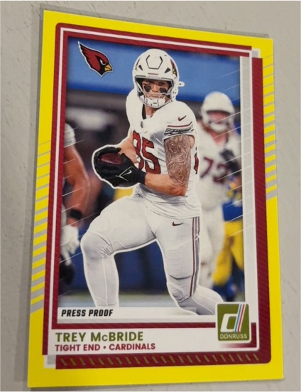 2025 Donruss #95 Trey McBride — front