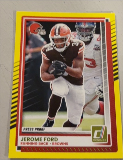 2025 Donruss #84 Jerome Ford — front