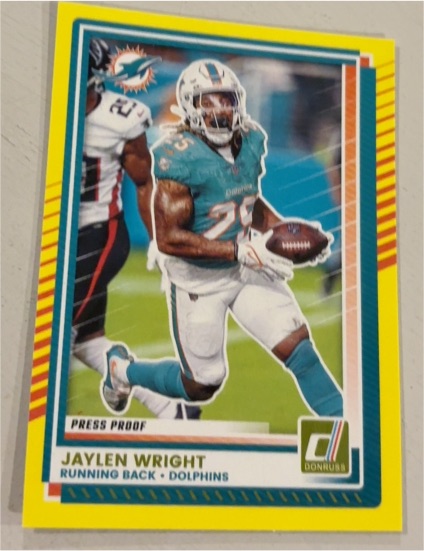 2025 Panini Donruss #143 Jaylen Wright — front