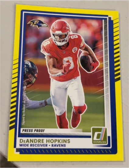 2025 Donruss #244 DeAndre Hopkins — front