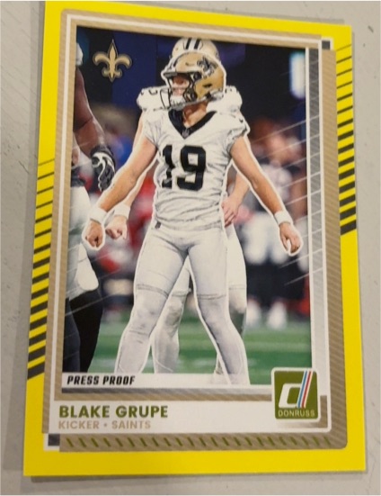 2025 Donruss #112 Blake Grupe — front