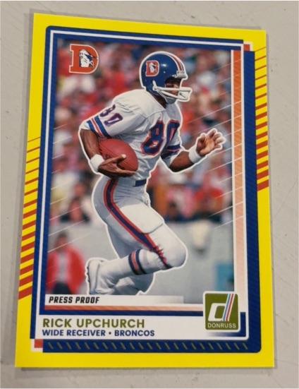 2025 Donruss #212 Rick Upchurch — front